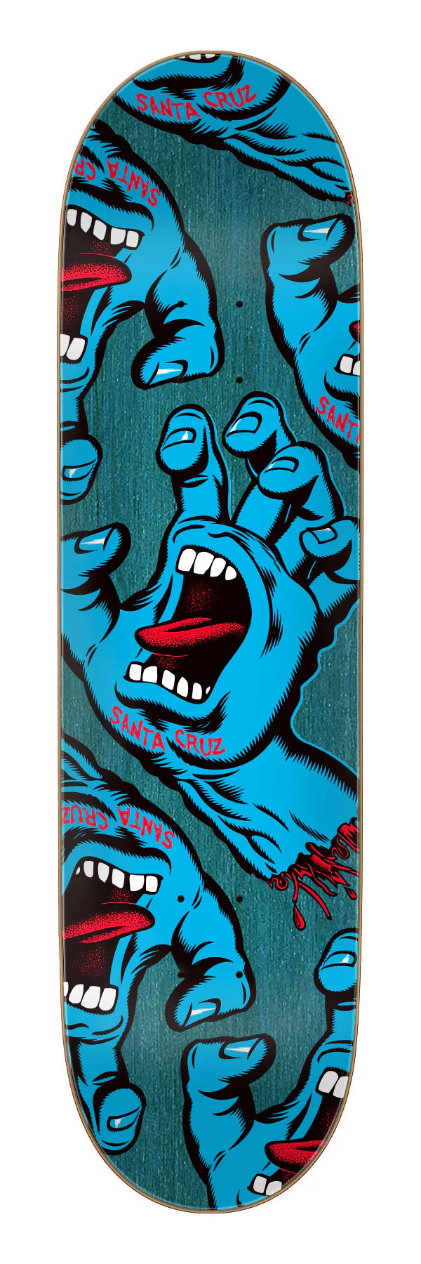 Santa Cruz Crowded Hand Deck - 8.25