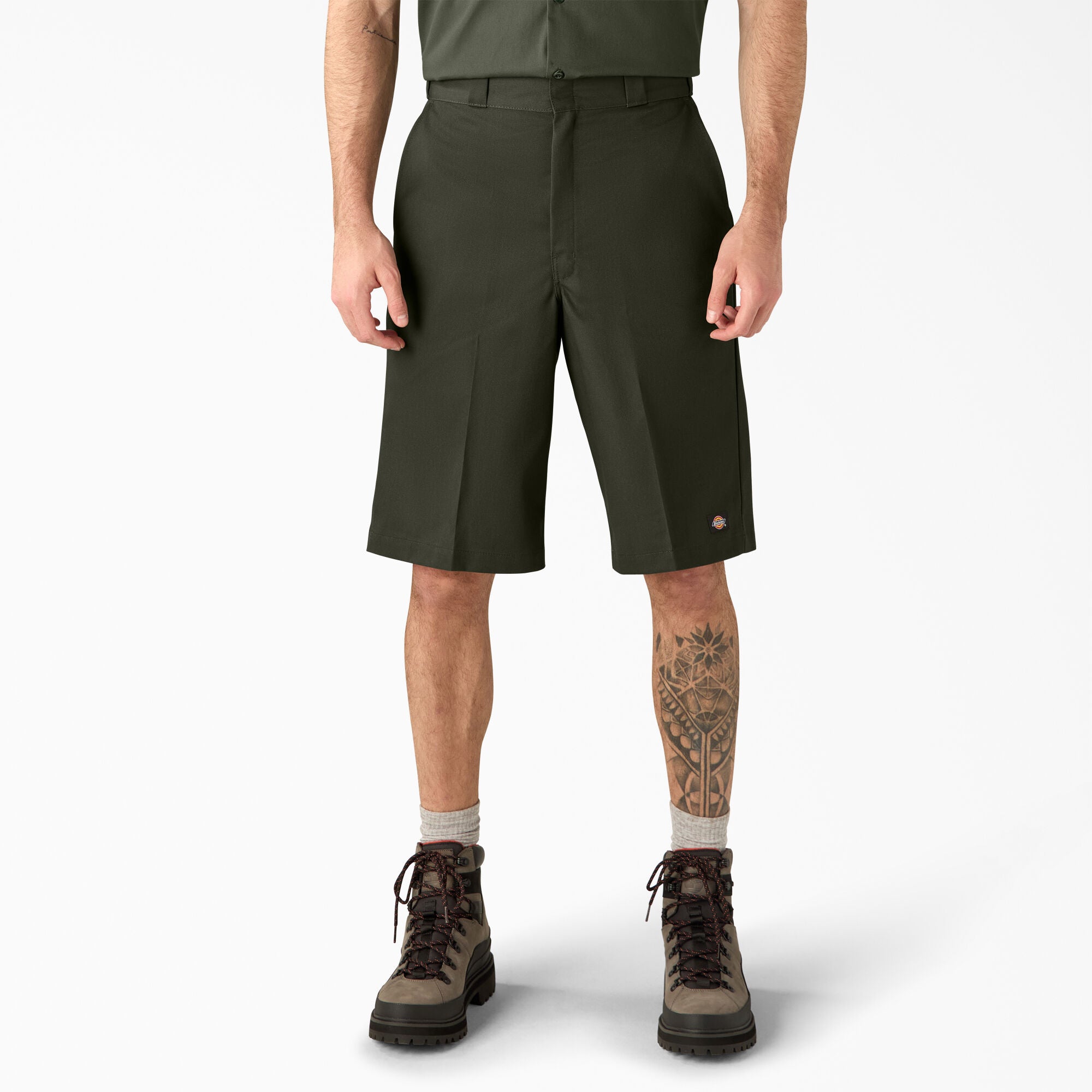 Dickies Mens 13" Multi-Pocket Work Short - (Olive Green)