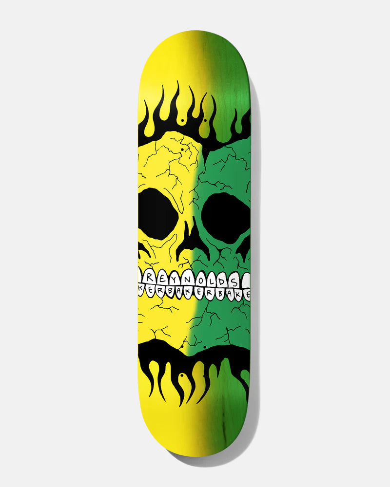 Baker Reynolds Rasta Skull Deck B2 - (8.38)