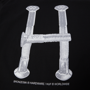 HUF X Bronze56k "Bolts" S/S Tee - (Black)