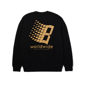 HUF x Bronze 56k Crewneck - (Black)