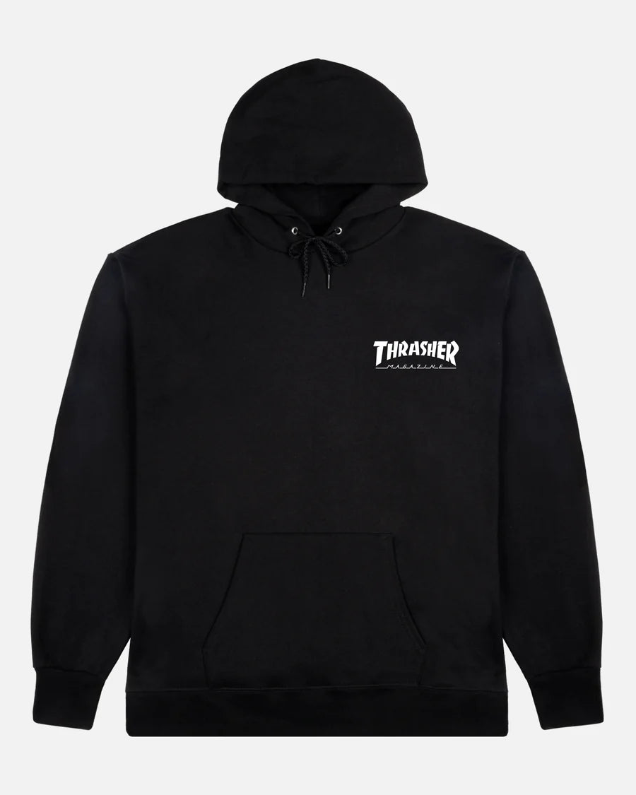 Thrasher Little Thrasher Hoodie-(black)