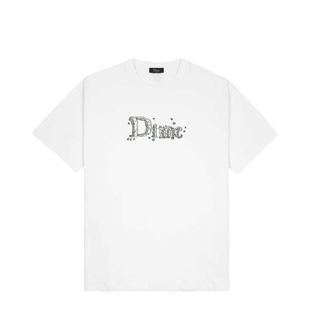 Dime Classic Stone T-Shirt- White