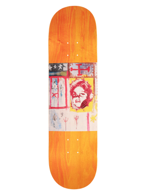 Violet Troy Gipson Inset Deck Orange - (8.38)