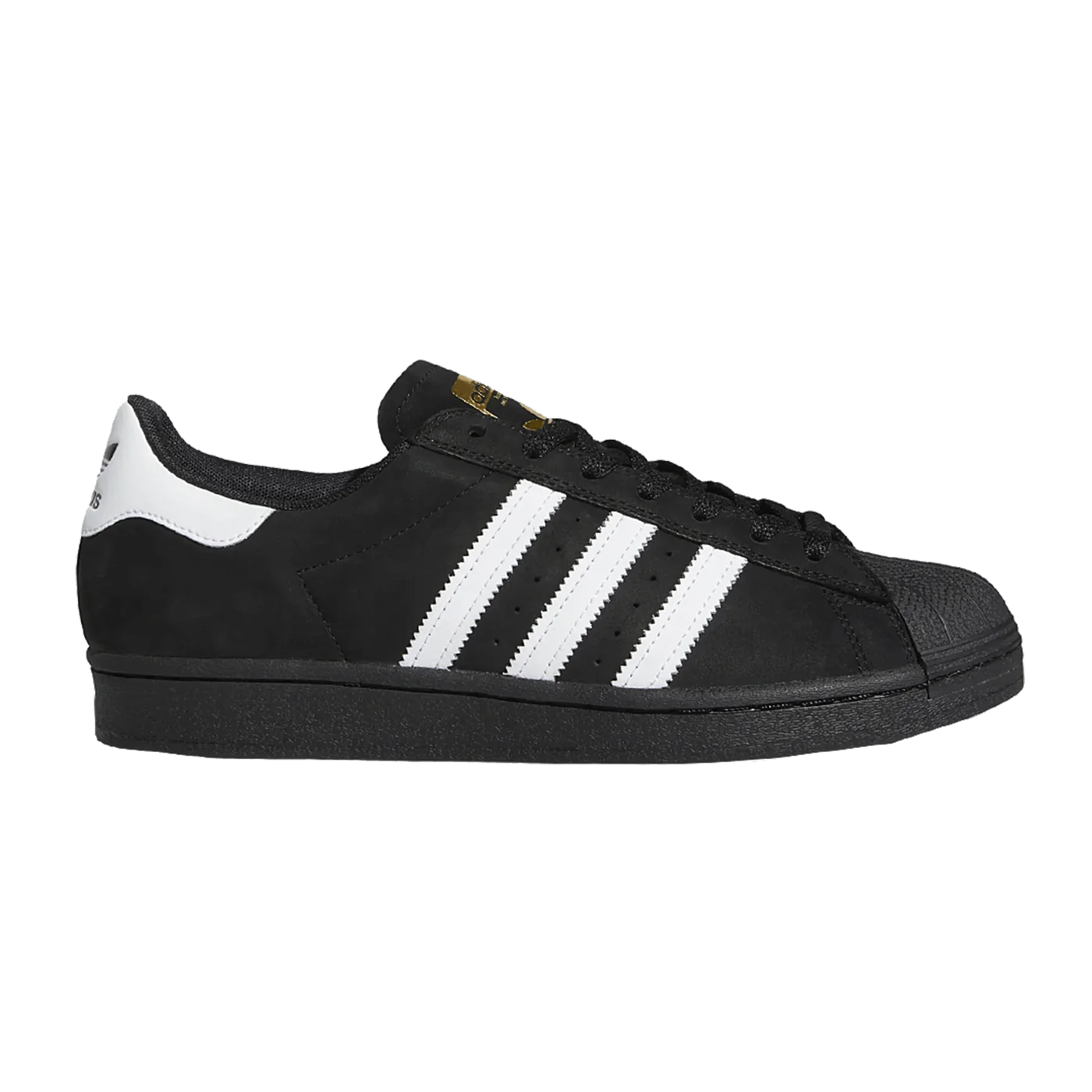 Adidas Superstar Adv - Black Suede /White