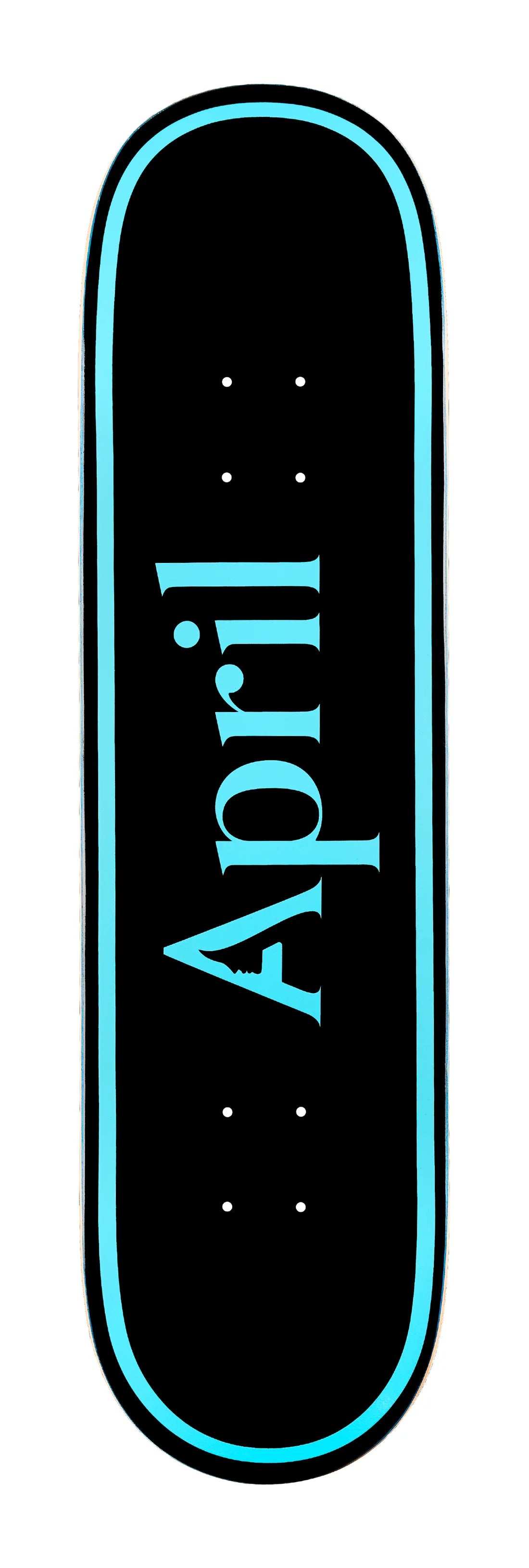 April OG Logo Blue Black Deck - (8.0/8.5)