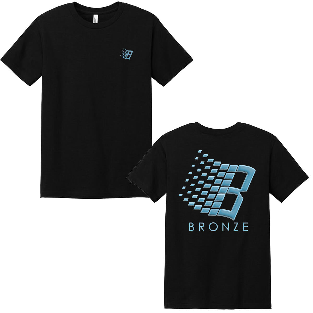 Bronze Balloon Logo Tee - Black