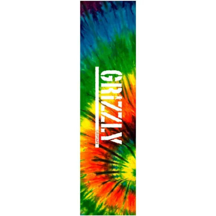 Grizzly Griptape Stamp Tie Dye-(rainbow)