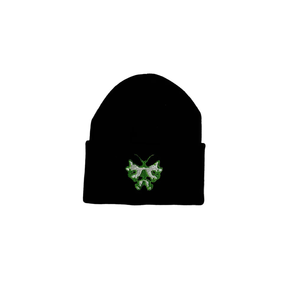 Limosine Moth Beanie - Black