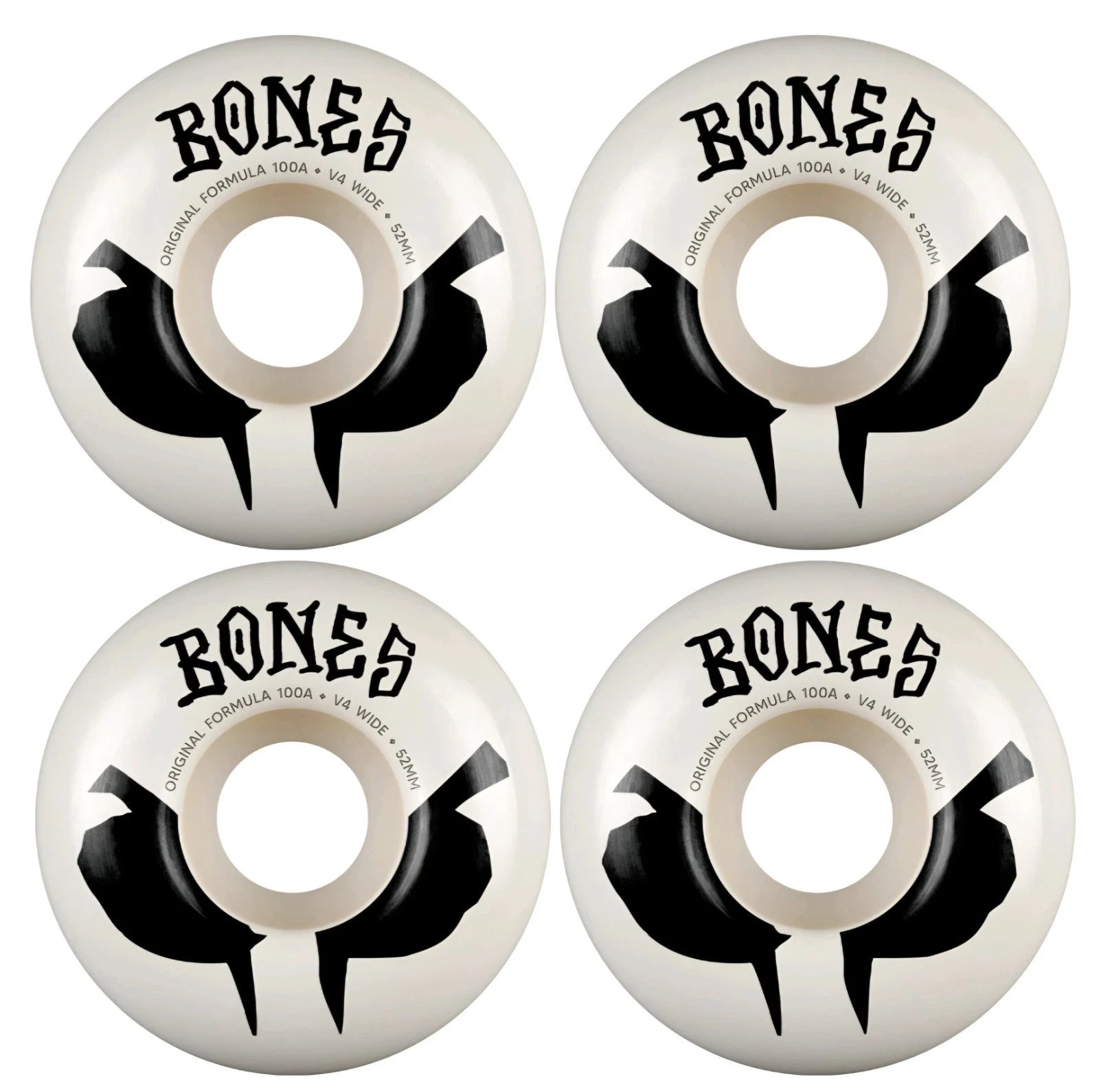 Bones Original Formula V4 Wides 100A - (52mm)