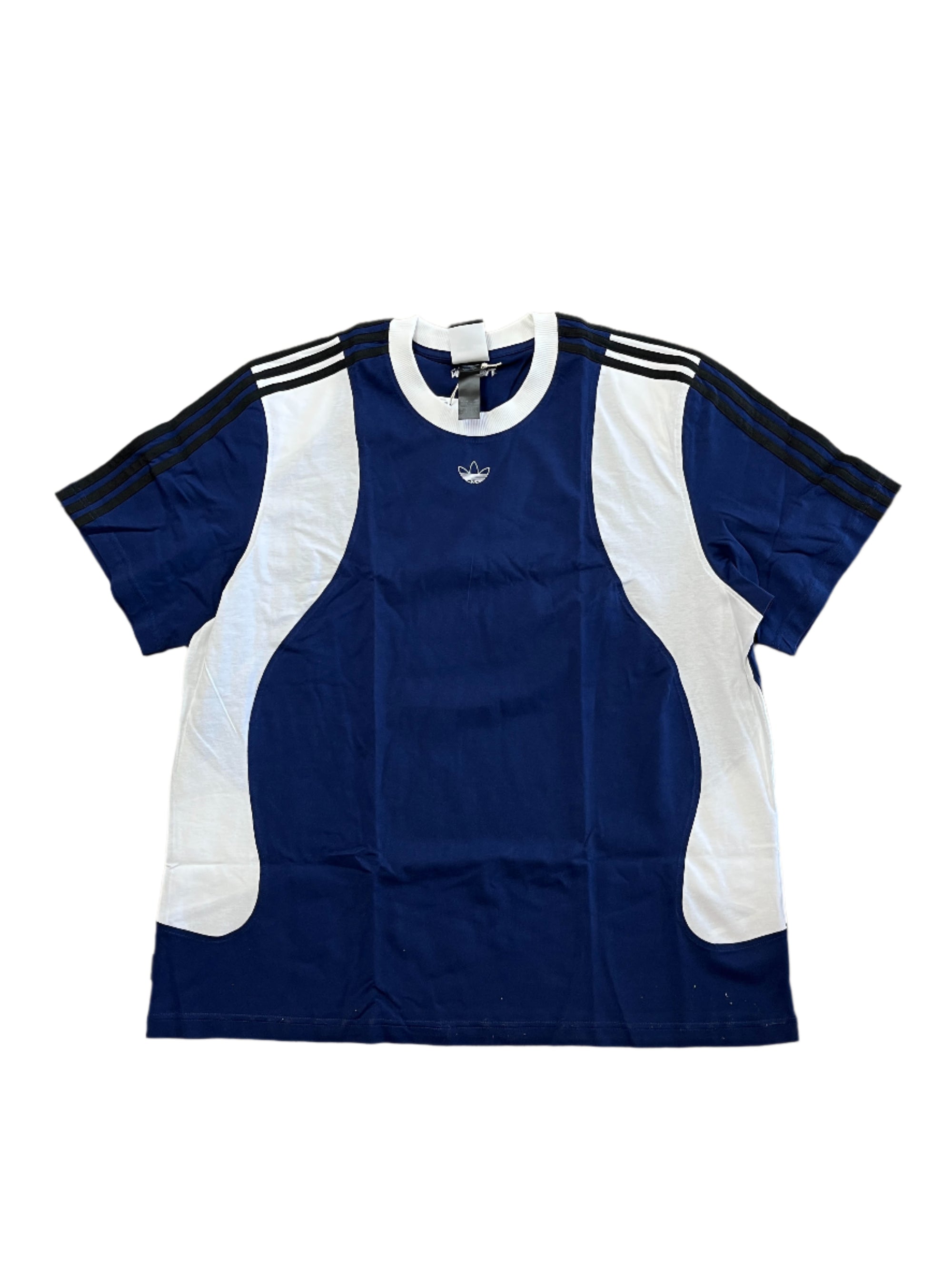 Adidas Tyshawn Tee-(blue/white)