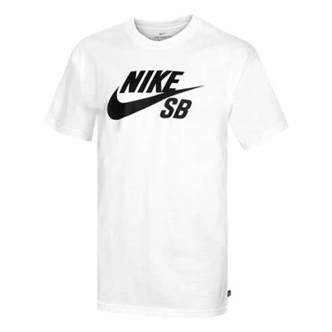 Nike SB Logo Skate Tee - (White)