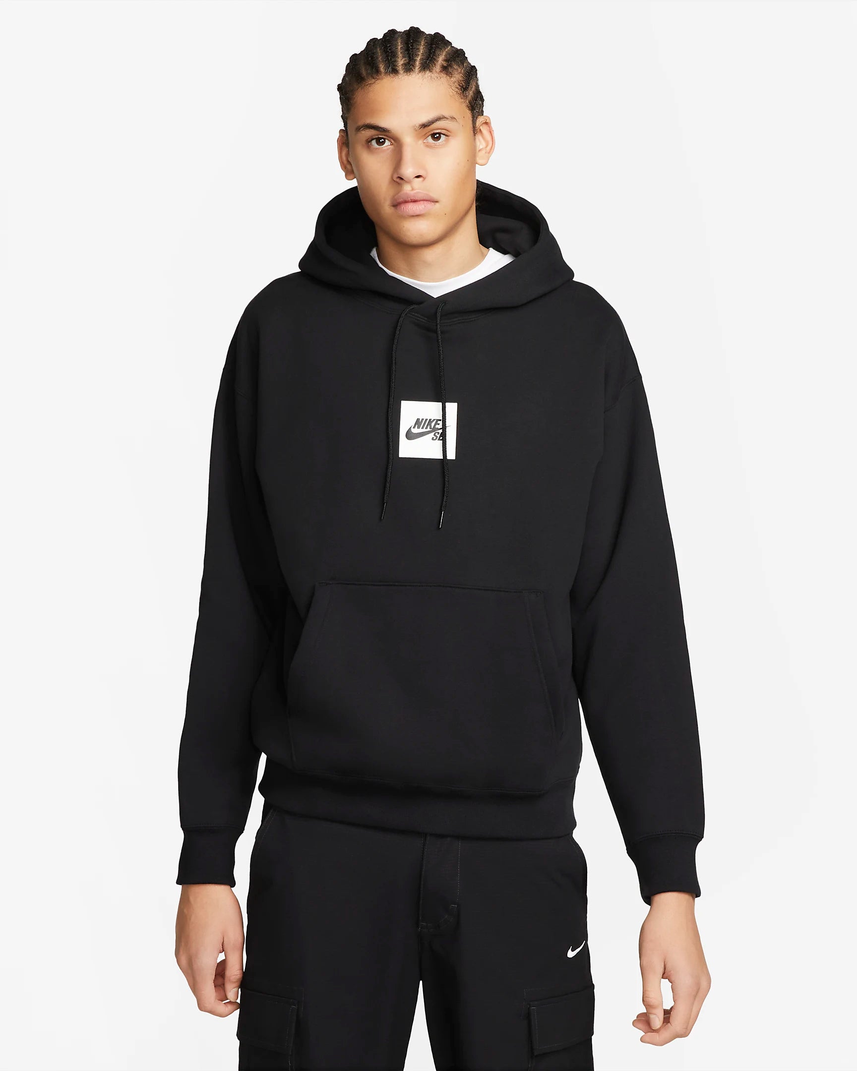 Nike SB Box Logo Hoodie - Black