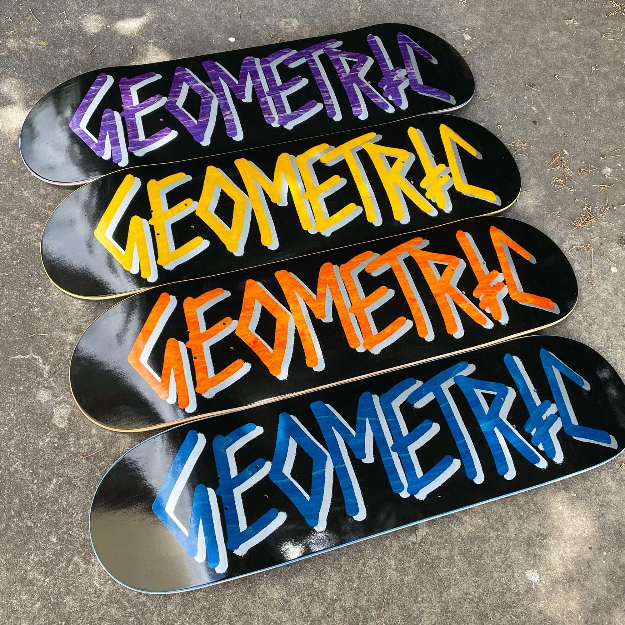 Geometric X Deathwish Deck - Random Vaneers