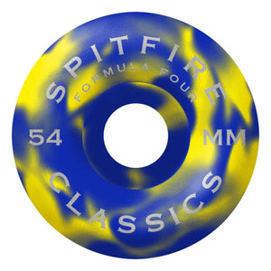 Spitfire Formula Four 99 Swirled Classic Wheels - 54MM